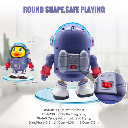 Victoria mart Dancing Toy Space Duck Kids Music Toys Duck Light Singing For Kids 2 3 4 6 years Musical Instrument Plaything Electric Funny Toy Kids Christmas Gifts