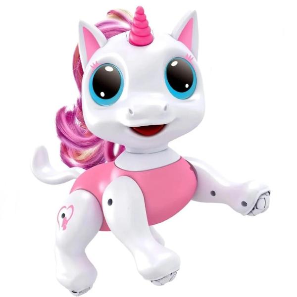 Pink Unicorn Robot Toy for Kids 3+ Remote Control Interactive Dancing & Singing Pony with LED Lights and Music Electronic RC Pet Gift