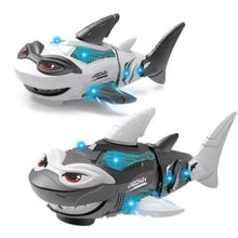 Kid's Shark Toy with Lights and Music Electric Mechanical Gear Toy Suitable as a Gift for Boys and Girls
