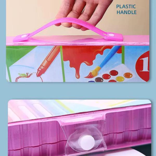 168PCS Kids Art Set Drawing, Painting, Crayons, Pencils & More Multi-functional Art Supplies for Creative Learning