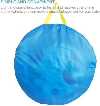 Kids Pop Up Play Tent with Carry Bag Foldable Indoor Outdoor Toddler Playhouse UV Sun Safe Ball Pit Toy Tent for Boys & Girls
