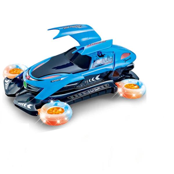Flying Car Toy with 3D Lights & Music Automatic Stunt Car for Kids Rotating Toy Vehicle Gift for Boys & Girls UK Delivery 2 - 4 Days