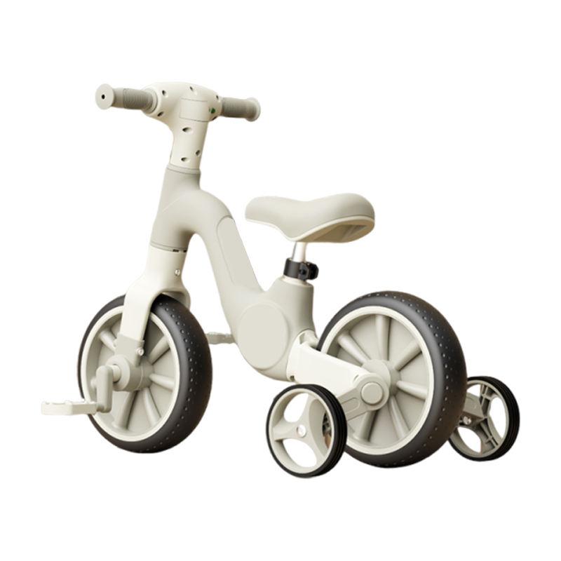 2-in-1 Kids Balance Bike with Removable Pedals & Adjustable Seat Convertible Toddler Training Bicycle for Boys & Girls Age 2+