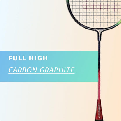 Rainbow Design Badminton Set – 2 Lightweight Rackets & 2 Durable Shuttlecocks | Fun Outdoor Game for All Ages