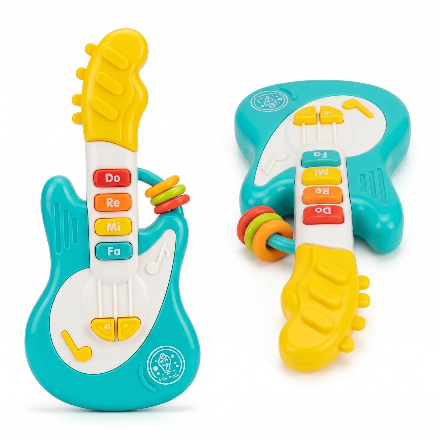 Baby Musical Guitar Toy for Toddlers – Interactive Light Up Music Toy with Sound Buttons, Early Learning Educational Instrument for Boys & Girls 18 Months+