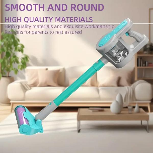 Handheld Vacuum Cleaner Toy For Kids Easy To Use Durable Construction Interactive And Fun Toy Promote Motor Skill Development And Responsibility