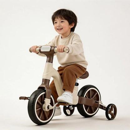 2-in-1 Kids Balance Bike with Removable Pedals & Adjustable Seat Convertible Toddler Training Bicycle for Boys & Girls Age 2+