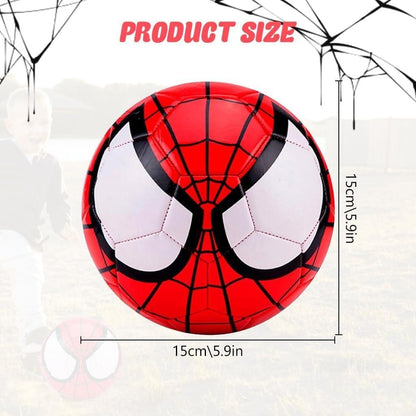 Colorful Spider Football Size 5 for Kids - Top Quality PU Material