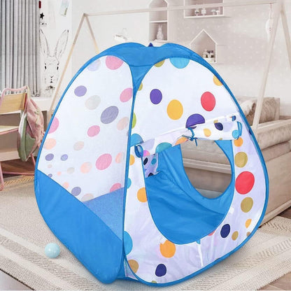 Kids Pop Up Play Tent with Carry Bag Foldable Indoor Outdoor Toddler Playhouse UV Sun Safe Ball Pit Toy Tent for Boys & Girls