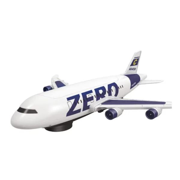 Kids Musical Airplane Toy with Lights & Sound Interactive Aircraft Play Toy for Children Flashing LED Plane Toy Fun Educational Gift for Boys & Girls