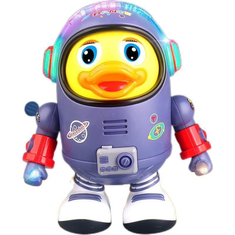 Victoria mart Dancing Toy Space Duck Kids Music Toys Duck Light Singing For Kids 2 3 4 6 years Musical Instrument Plaything Electric Funny Toy Kids Christmas Gifts