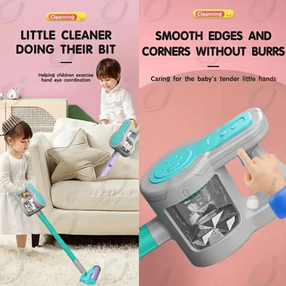Handheld Vacuum Cleaner Toy For Kids Easy To Use Durable Construction Interactive And Fun Toy Promote Motor Skill Development And Responsibility
