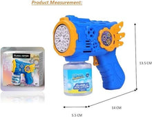 Automatic Bubble Gun for Kids Fun Party Favour Toy Outdoor Bubble Blower Easy-to-Use Bubble Shooter Perfect Birthday & Christmas Gift for Children Blue & Red