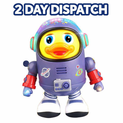 Victoria mart Dancing Toy Space Duck Kids Music Toys Duck Light Singing For Kids 2 3 4 6 years Musical Instrument Plaything Electric Funny Toy Kids Christmas Gifts