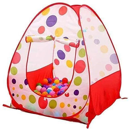 Kids Pop Up Play Tent with Carry Bag Foldable Indoor Outdoor Toddler Playhouse UV Sun Safe Ball Pit Toy Tent for Boys & Girls
