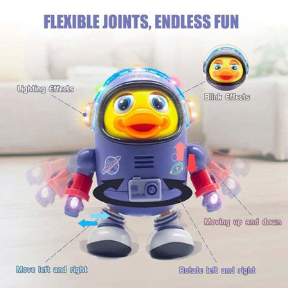 Victoria mart Dancing Toy Space Duck Kids Music Toys Duck Light Singing For Kids 2 3 4 6 years Musical Instrument Plaything Electric Funny Toy Kids Christmas Gifts