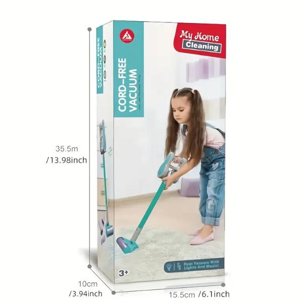 Handheld Vacuum Cleaner Toy For Kids Easy To Use Durable Construction Interactive And Fun Toy Promote Motor Skill Development And Responsibility
