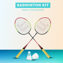 Rainbow Design Badminton Set – 2 Lightweight Rackets & 2 Durable Shuttlecocks | Fun Outdoor Game for All Ages